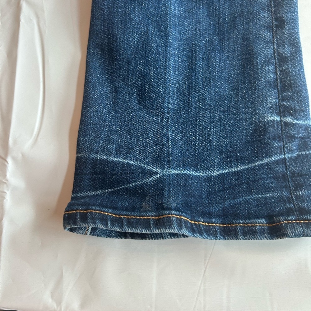 Veronica Beard Carolyn baby boot cut 5 button jeans waist detail size 26 GUC - Picture 3 of 8
